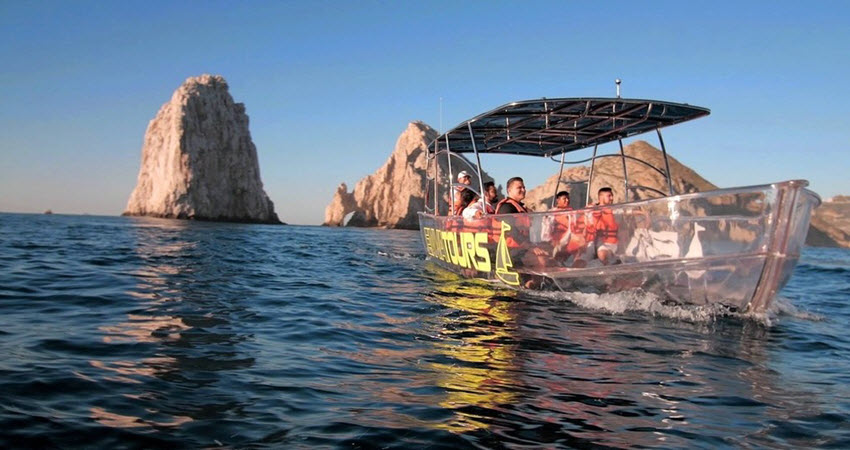Transparent Boat Tour Experience